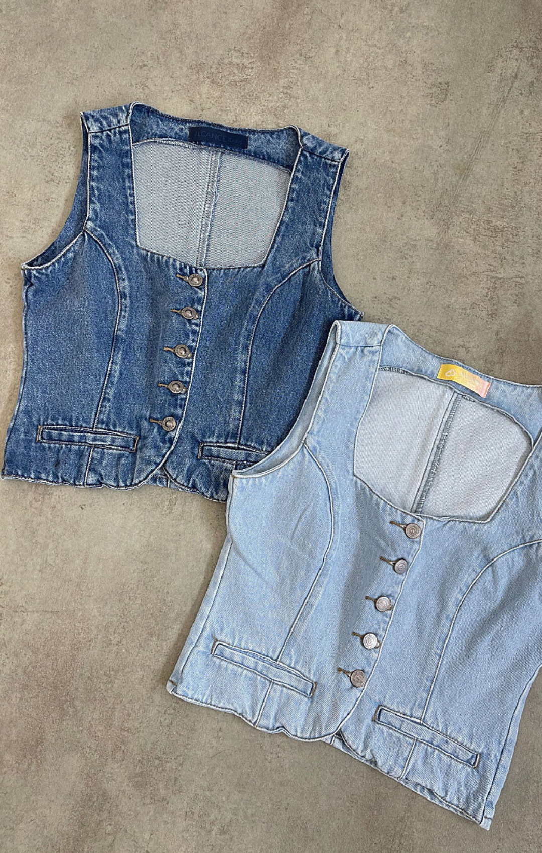 Colete Urban em Jeans