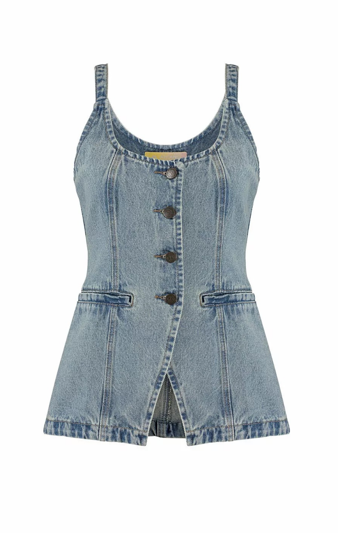 Colete Alongado Solaris Jeans