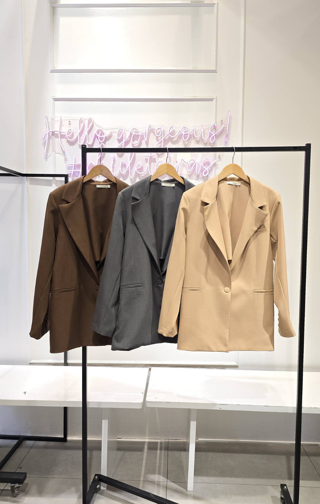 Blazer Over Plus Size em Alfaiataria