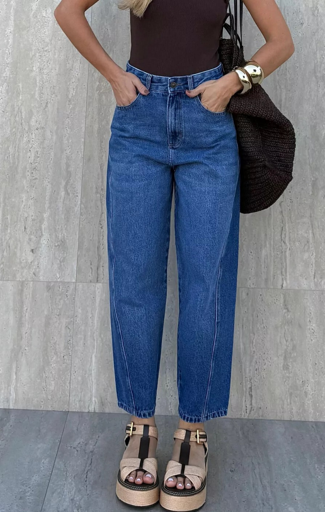 Calça Balloom Curve Jeans