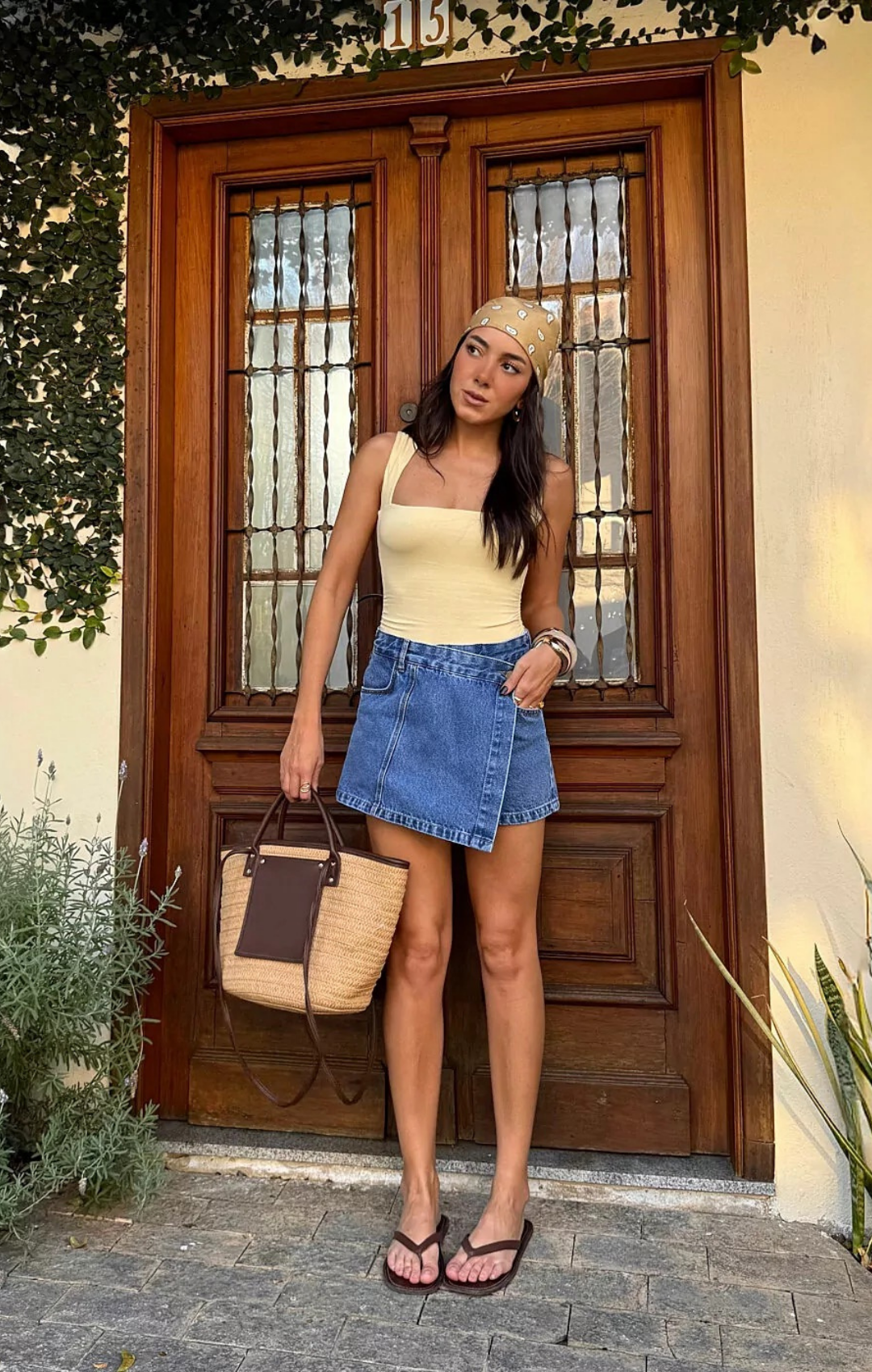 Short Saia Malta Jeans