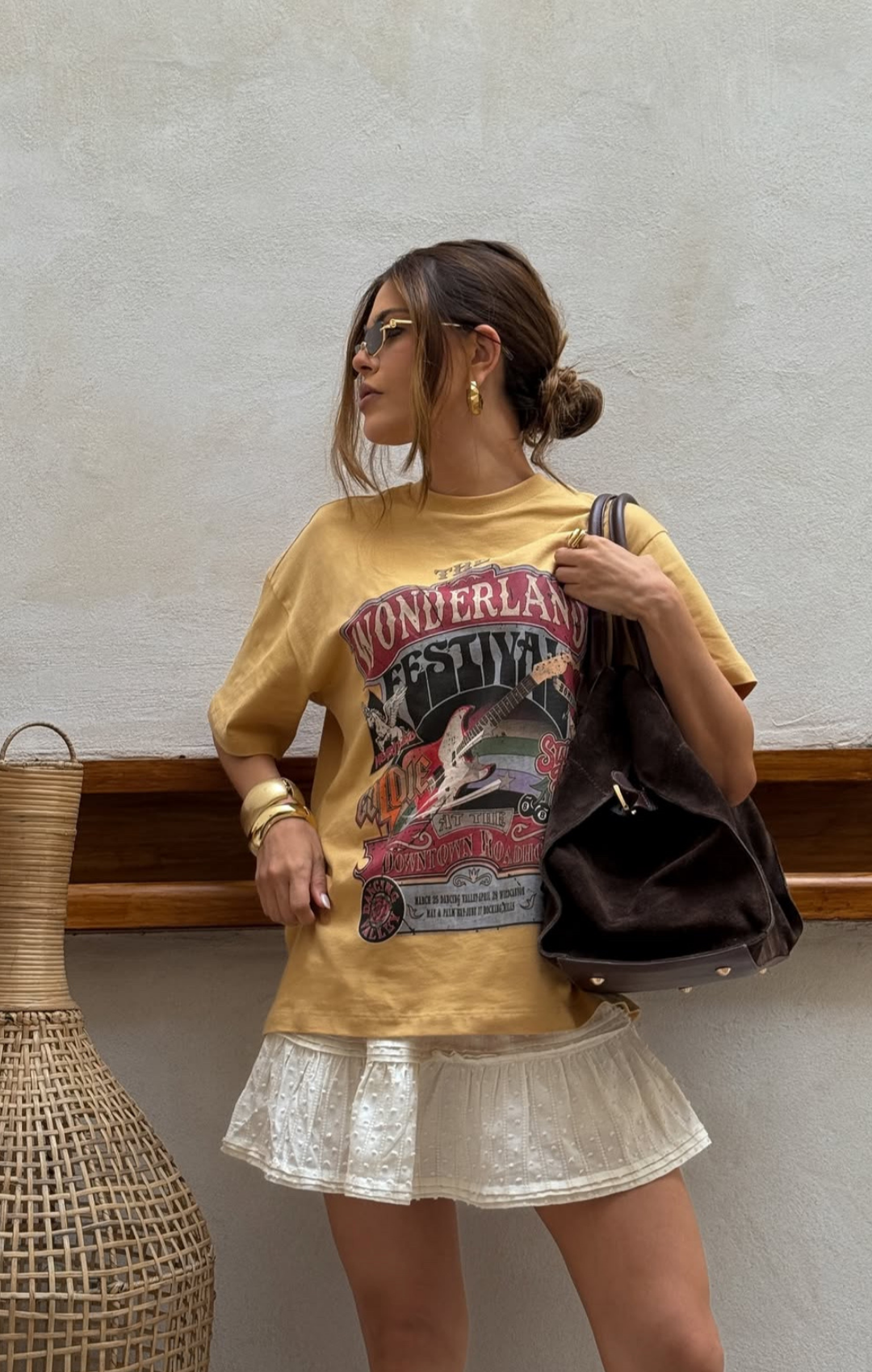 Camiseta T-shirt Wonderland em Algodão