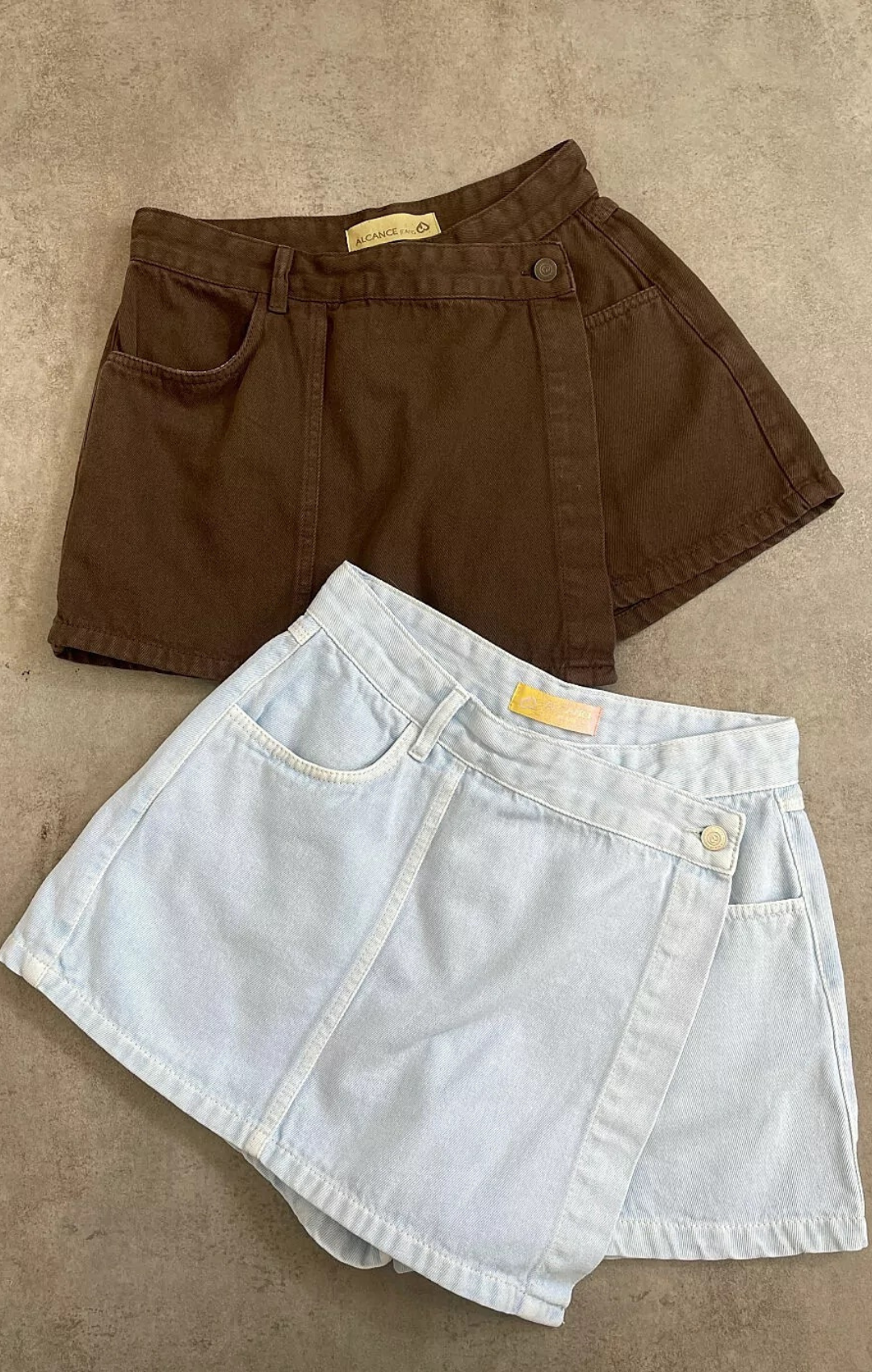 Short Saia Malta Jeans