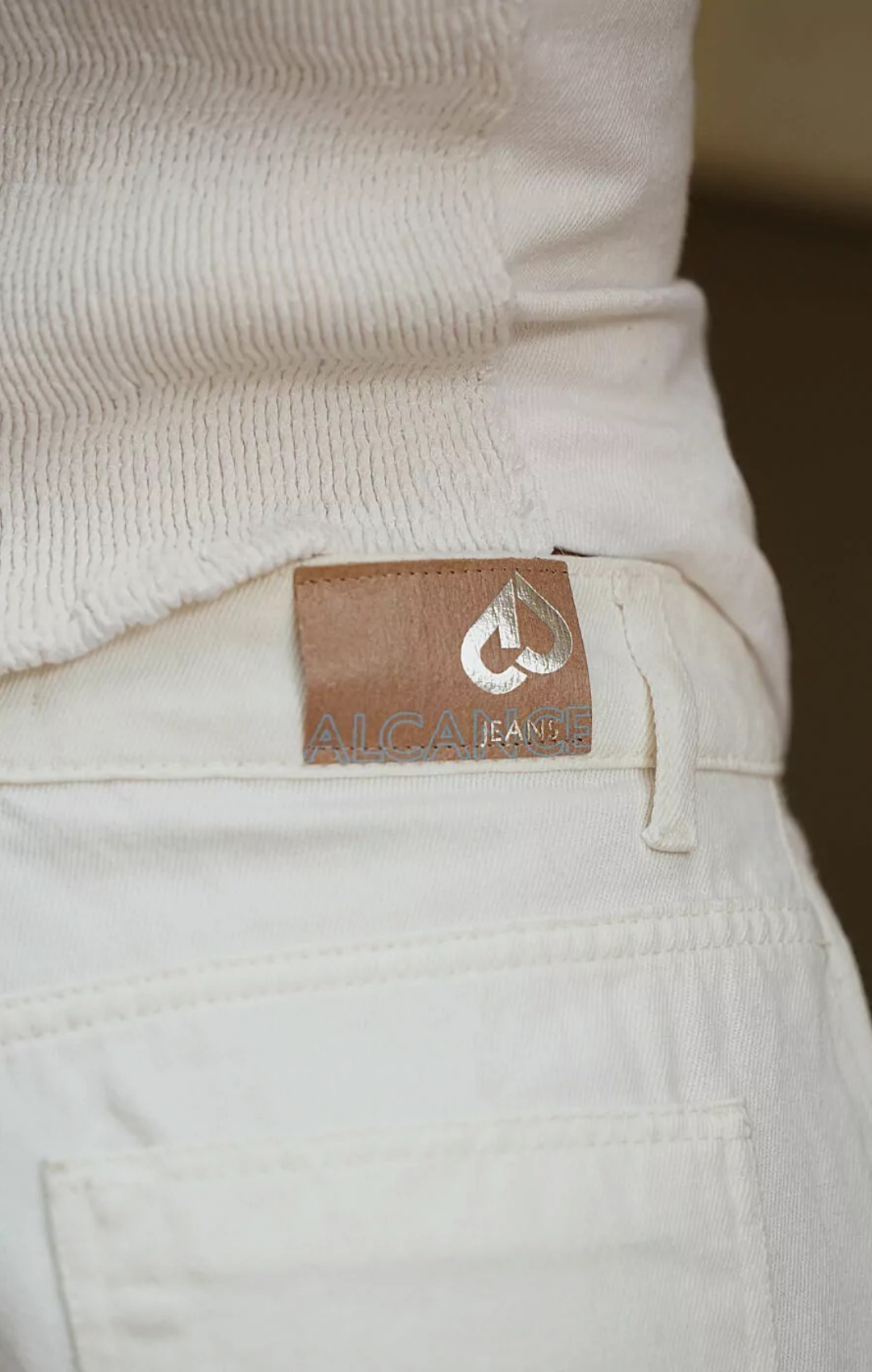 Top Utility Jeans Barra Assimétrica