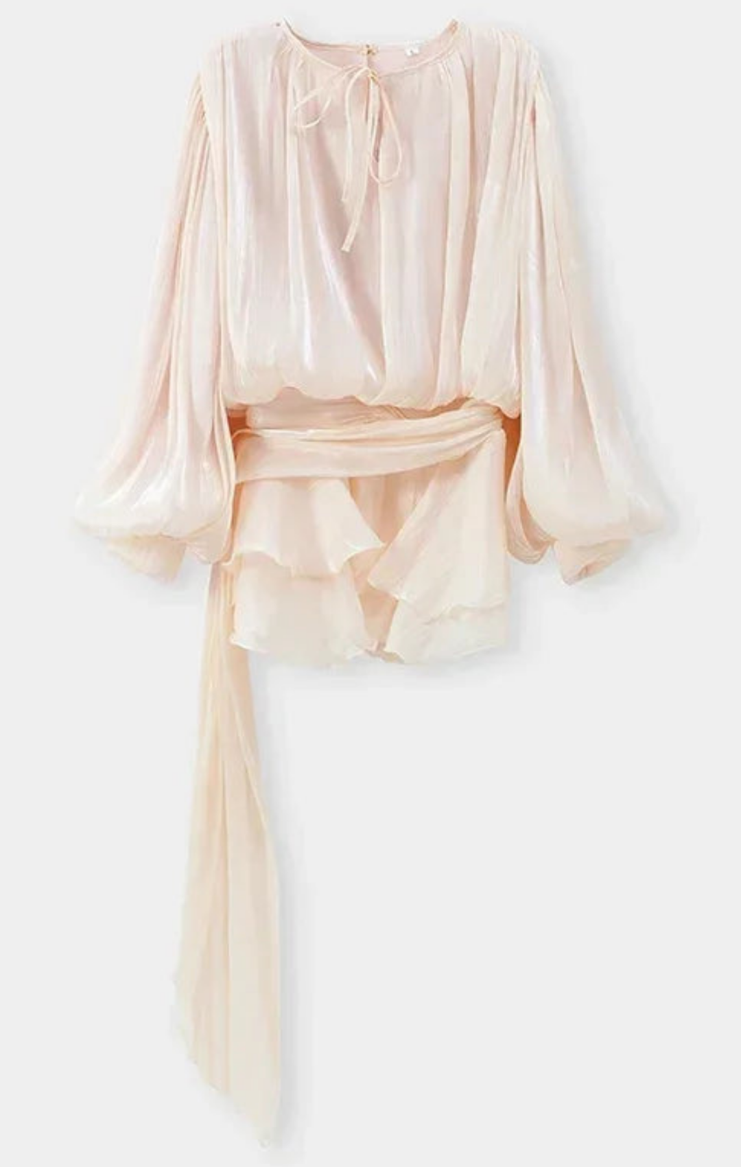 Vestido Boho Chic Zara Gringa Curto Toque de Seda
