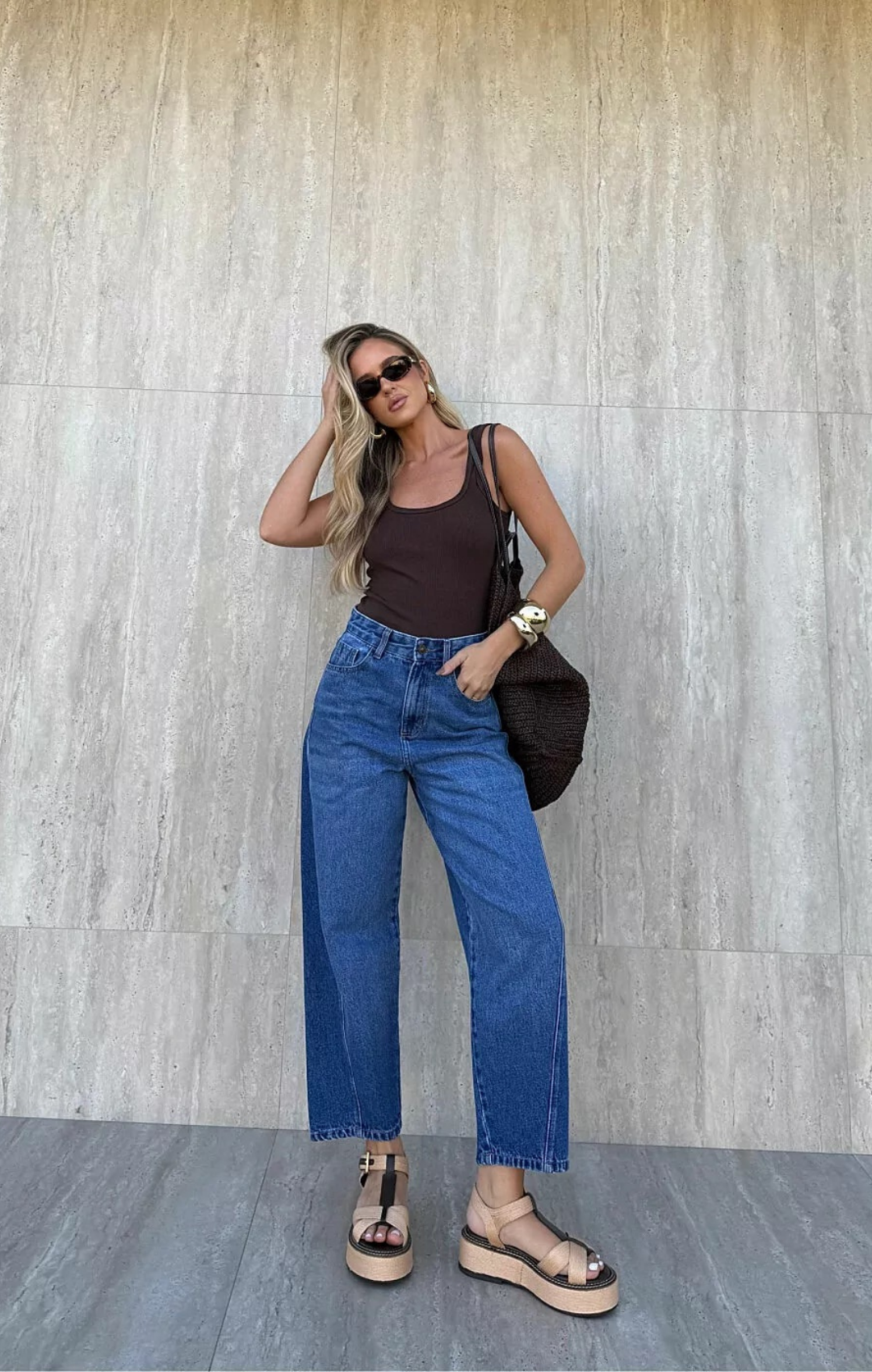Calça Balloom Curve Jeans