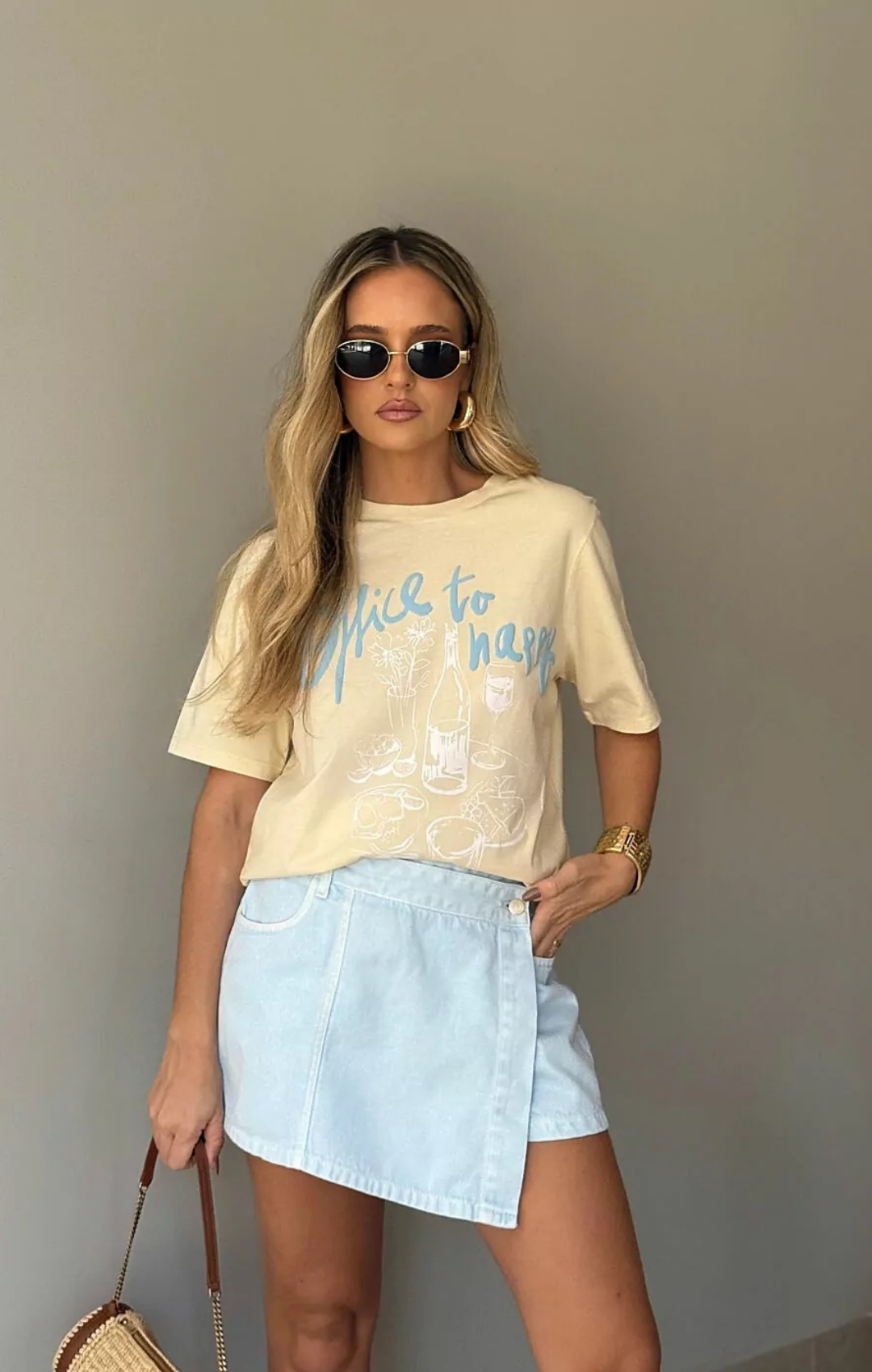 Short Saia Malta Jeans