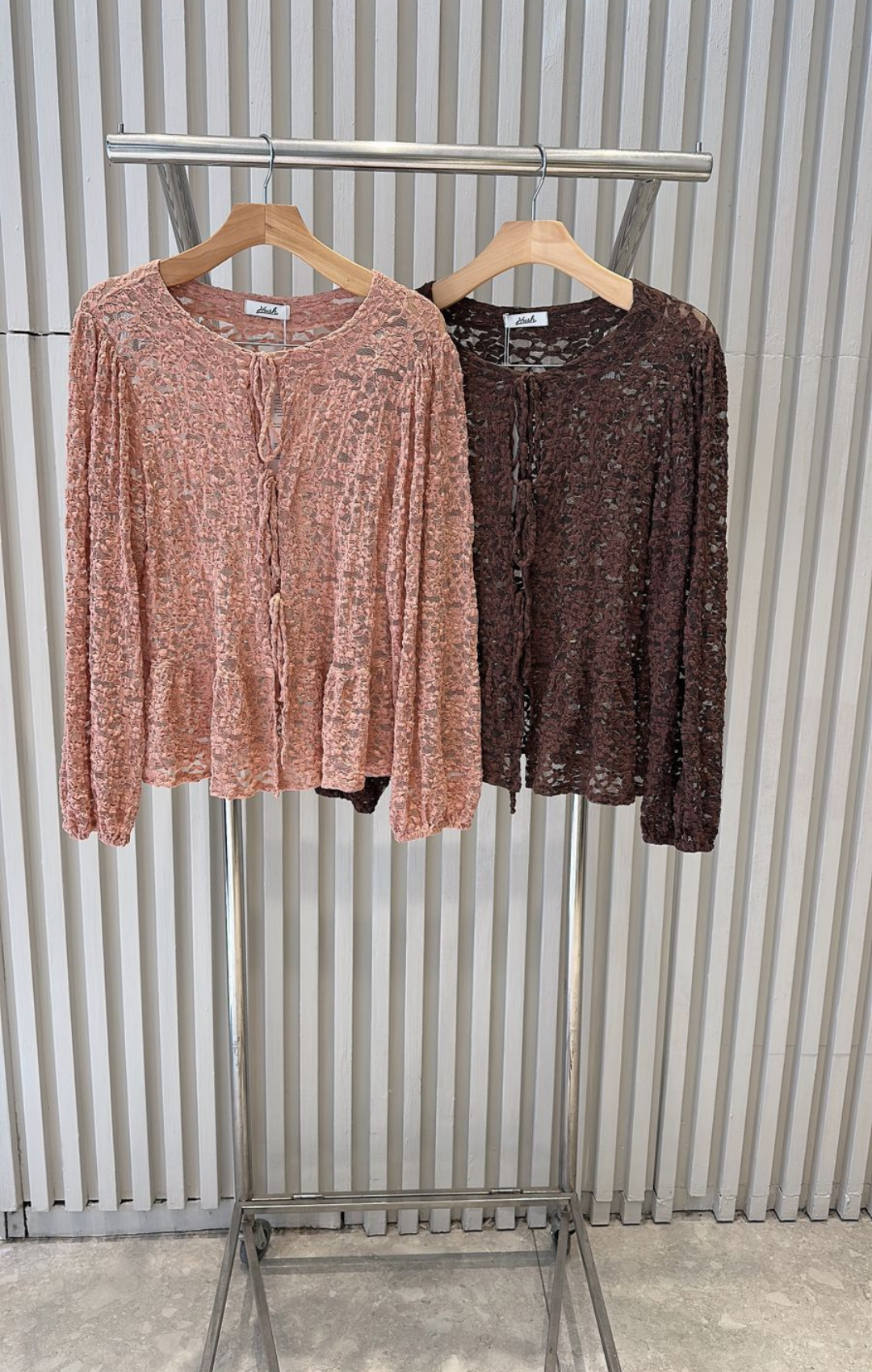 Blusa Amarração Rendada