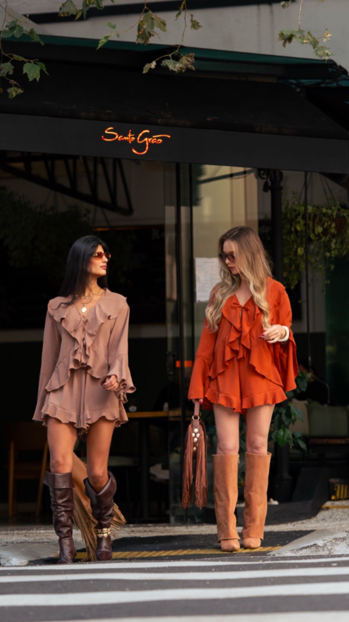 Conjunto Bata e Short Babados