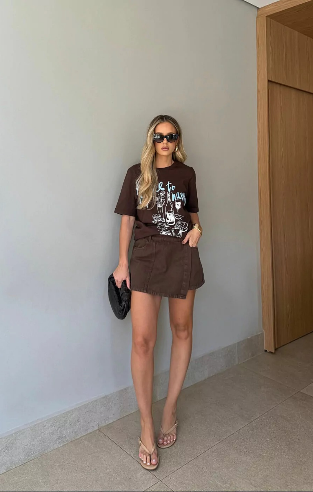 Short Saia Malta Jeans