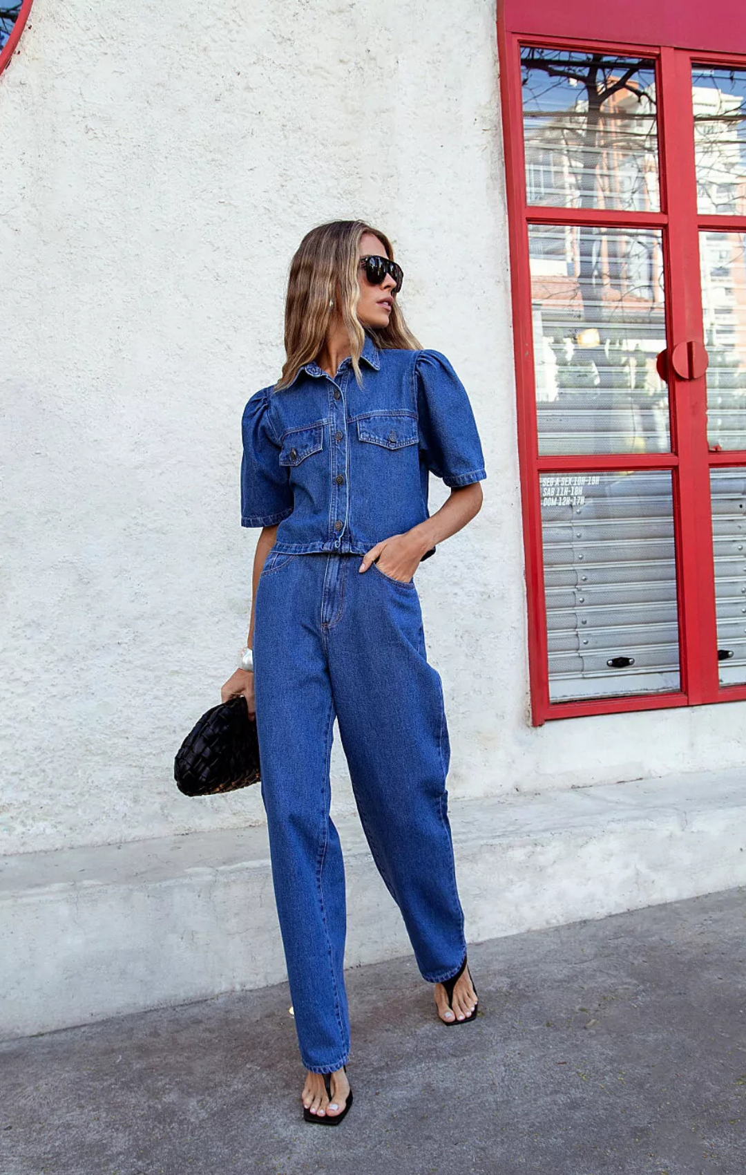 Calça Reta Essentials Jeans