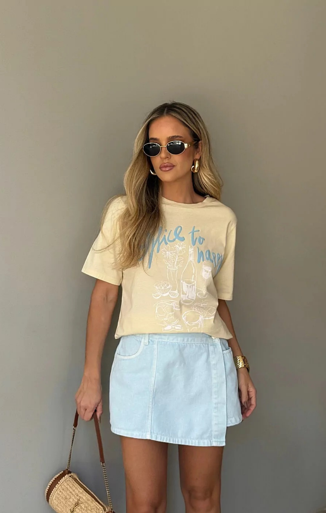 Short Saia Malta Jeans