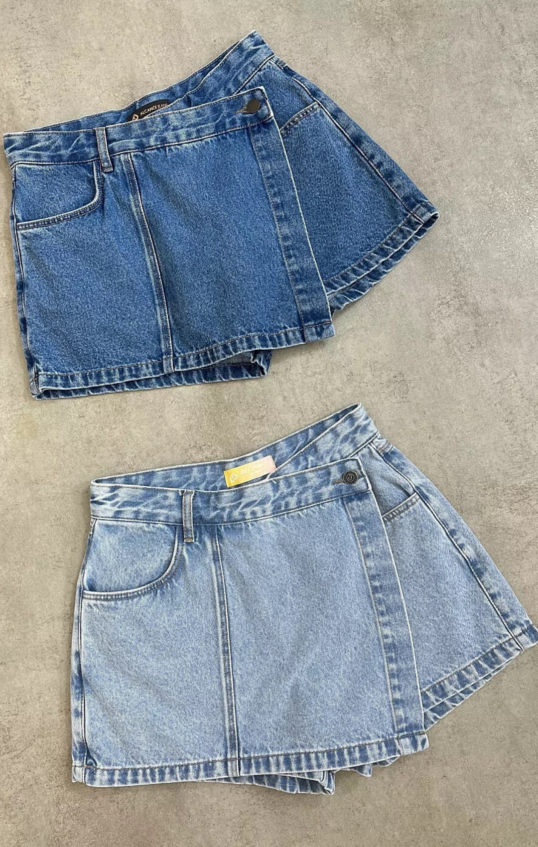 Short Saia Malta Jeans