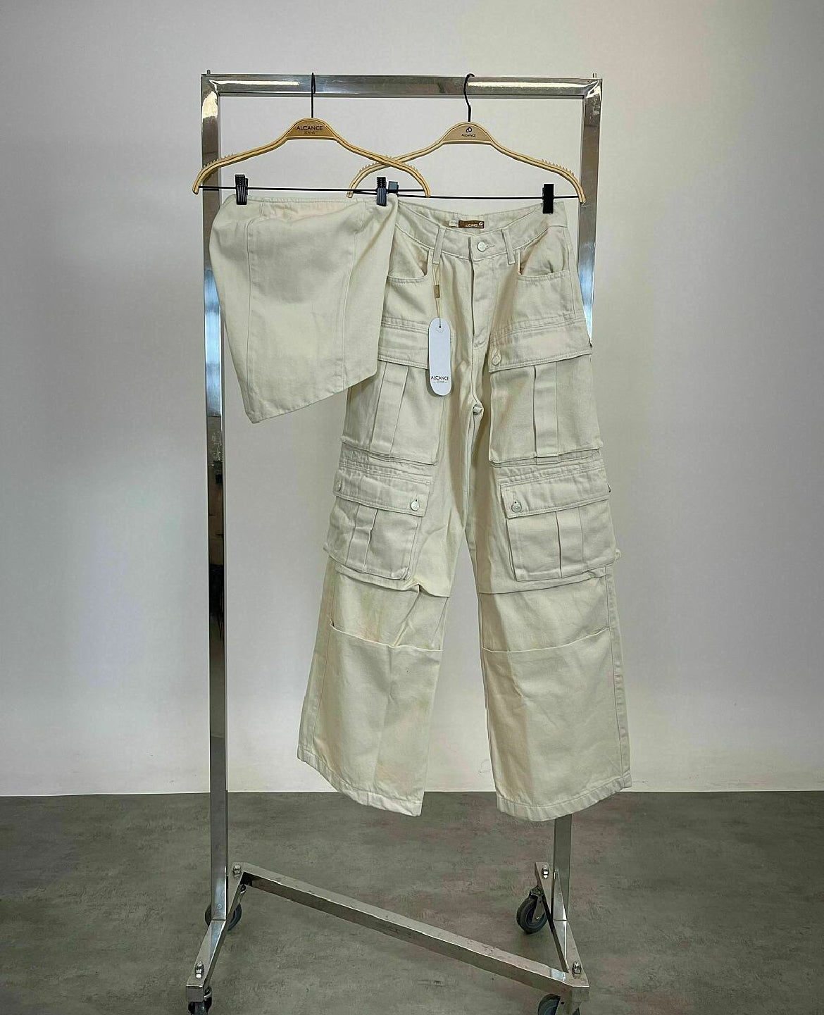 Calça Cargo Utility Jeans