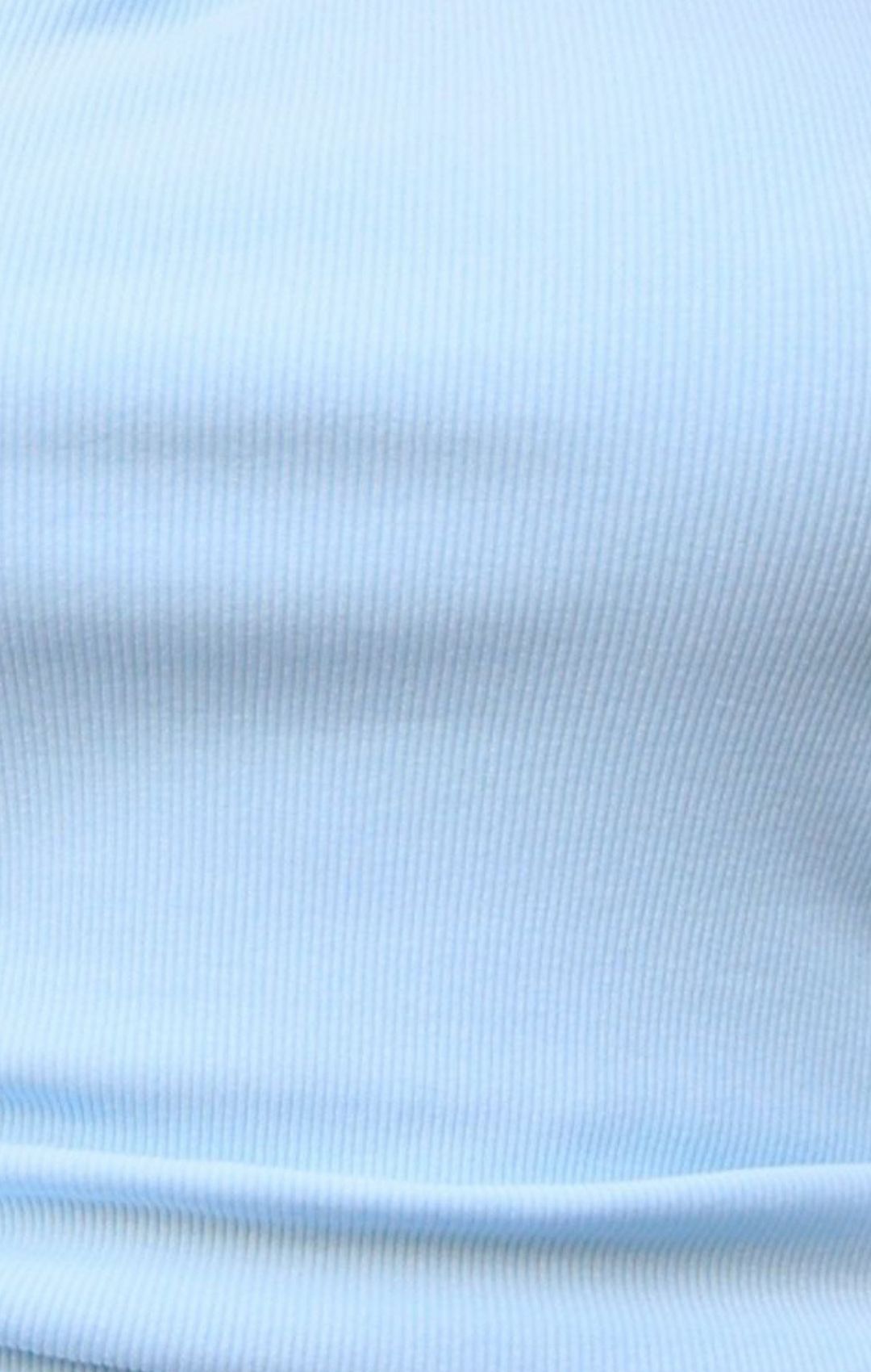 Blusa Gola Alta em Malha Canelada