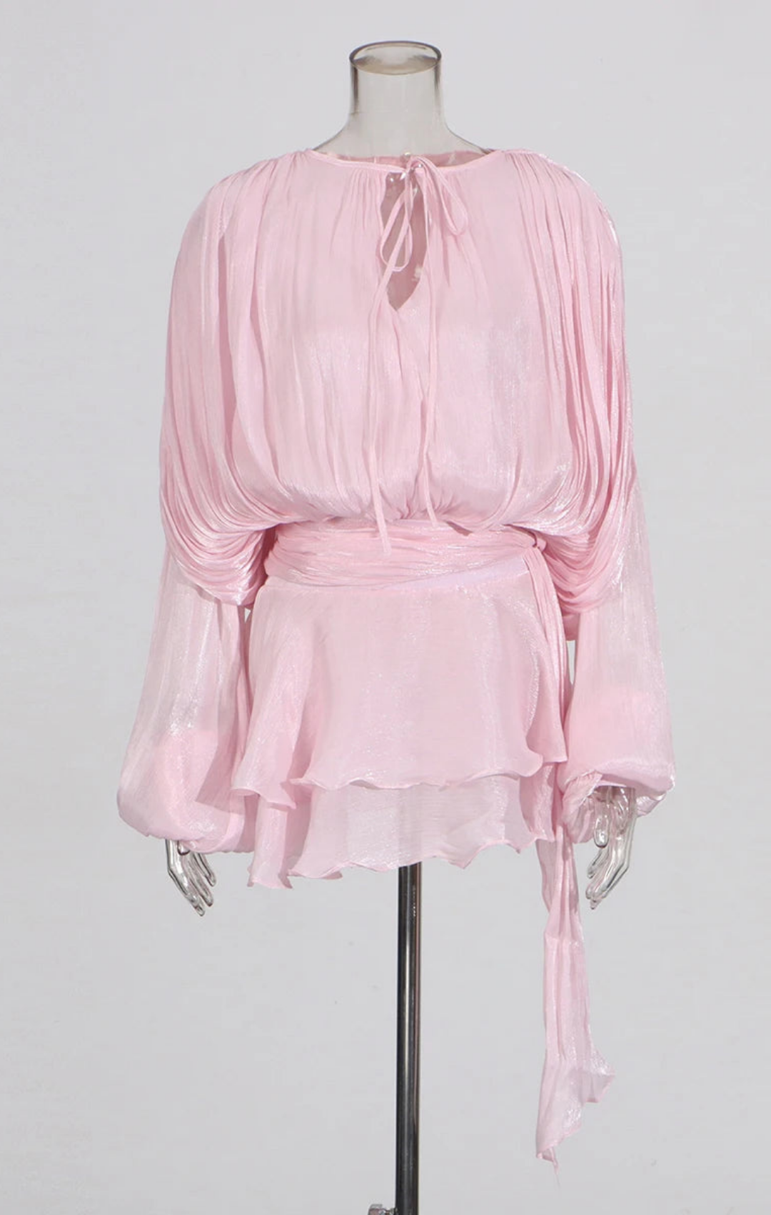 Vestido Boho Chic Zara Gringa Curto Toque de Seda