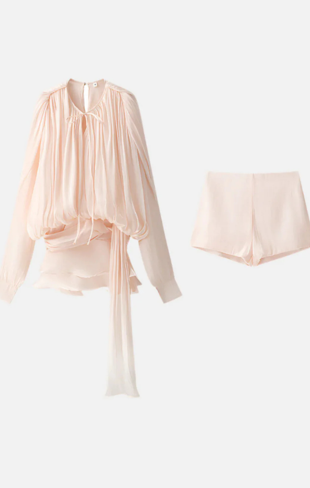 Vestido Boho Chic Zara Gringa Curto Toque de Seda