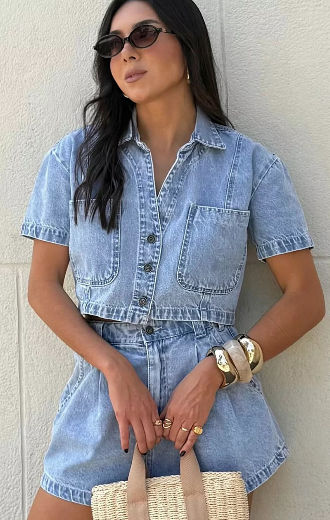Short Cós Elástico Azzurra Jeans
