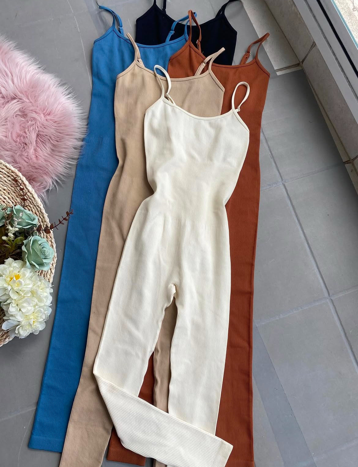 Macacão Fitness Microfibra Alcinha Regulável