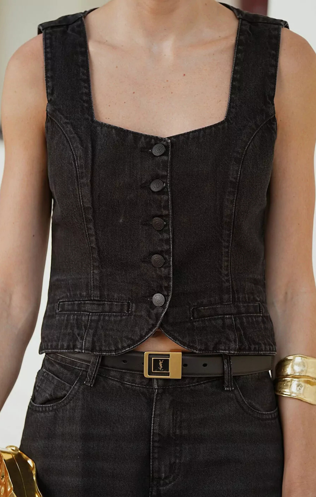 Colete Urban em Jeans